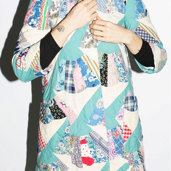 CARLEEN Quilt OG Long Coat (XL) NWOT - Picture 13 of 16